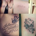 tattoo ideas for mothers with sons