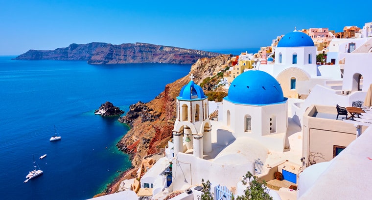 romantic destinations in greece