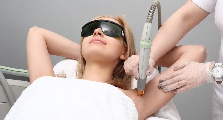 going for laser hair removal