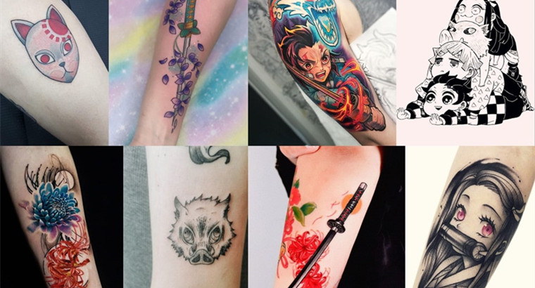 demon slayer tattoo ideas